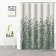 Шторка для ванной и душа с крючками Bathlux DX4045 180x180 см водоотталкивающая, качественная шторка - изображение 1
