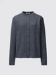 Кардиган с примесью шерсти женский Uniqlo 758514612 S Серый (1159797988) - изображение 4