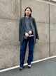 Кардиган с примесью шерсти женский Uniqlo 758514612 S Серый (1159797988) - изображение 13