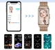 Смарт годинник, розумний годинник Smart Mioband Nano+ Pink, 2 ремінці ( Сталь ) - изображение 2
