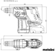 Аккумуляторный бесщеточный перфоратор Metabo KH 18 LTX BL 24 18 В 2x4 А-ч LiHD + зарядное устройство ASC 55 metaBOX 165 L (601713800) - изображение 4