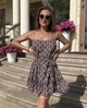 Жіноча сукня Poliit 8964 коричневий 38 - изображение 8