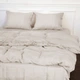 Простынь на резинке MirSon Linen Jasmine 140х190 см Лен (2200008269302) - изображение 6