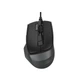 Компьютерная мышка A4tech Fstyler FM45S, Desk+Air, USB, оптическая, 1000-2400 dpi, 7 кнопок, 1.5 м FM45S AIR Stone Grey - изображение 1
