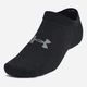 Набір чоловічих шкарпеток коротких Under Armour UA Essential No Show 1382611-001 L 6шт Чорний (196885585135) - зображення 3