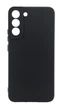 Чехол Silicone Case Box для Samsung Galaxy S22 Plus бампер с микрофиброй черный - изображение 1