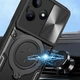 Чохол Magnetic Shield для Realme Note 50 протиударний бампер з підставкою Black - зображення 2