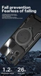 Чохол Magnetic Shield для Motorola Moto G54/G54 Power бампер протиударний з підставкою Black - зображення 2
