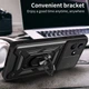 Чехол Hide Shield для Realme Note 50 / RMX3834 бампер противоударный с подставкой Black - изображение 2