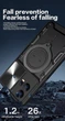 Чехол Magnetic Shield для Motorola Moto G72 бампер противоударный с подставкой Black - изображение 5