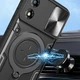 Чохол Magnetic Shield для Motorola Moto E13 протиударний бампер з підставкою Black - зображення 2