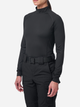 Тактичний реглан 5.11 Tactical Women's Mock Neck Long Sleeve Top 32164-019 M Black (2000980627066) - зображення 3