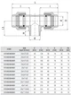 Трійник UNIDELTA 1010 Ø25 х 3/4"Н х 25 PN16 PP-B з УФ-захистом - изображение 2