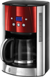 Кавоварка крапельна Russell Hobbs Luna Solar Red 23240-56 (4008496881475) - зображення 1