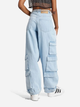 Jeansy damskie Adidas IV9344 28 Niebieskie (4067886980815) - obraz 2