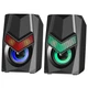 Акустическая система 2.0 Defender Solar 1 6Вт RGB USB - изображение 2