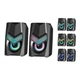 Акустическая система 2.0 Defender Solar 1 6Вт RGB USB - изображение 6