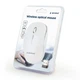 Мышь Gembird MUSW-4B-01-W, беспроводная оптическая USB, 1600 dpi, белая - изображение 3