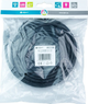 Patchcord DPM UTP Cat 6 10 m Black (5906881212509) - obraz 4