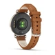 Смарт-годинник Garmin Lily 2 Classic Cream Gold with Tan Leather Band (010-02839-02) - изображение 4