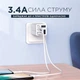 Зарядное устройство Remax 35W 3A PD + QC Fast Charger White (RP-U87) - изображение 6