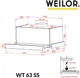 Вытяжка WEILOR WT 63 SS - изображение 12