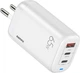 Зарядное устройство Remax Ligil Series 65W 3A PD + QC Fast Charger White (RP-U55) - изображение 1
