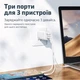 Зарядное устройство Remax Ligil Series 65W 3A PD + QC Fast Charger White (RP-U55) - изображение 3