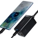 МЗП Baseus GaN3 Pro 65W (2 Type-C + 2 USB) + Кабель Type-C to Type-C 100W (1m) black - зображення 7
