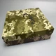Набір чоловічих високих шкарпеток на 6 пар 40-45 у подарунковій упаковці із малюнком середечок ЗСУ демісезонних чорних - зображення 3