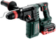 Аккумуляторный бесщеточный перфоратор Metabo KH 18 LTX BL 28 Q Set ISA 18 В 2x5.5 А-ч LiHD + зарядное устройство ASC 145 metaBOX 165 L + сменный патрон Metabo-Quick (601715660) - изображение 1
