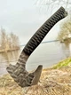 Универсальный цельнометаллический топор "Марфа" из каленой стали 65 г 217-001-011 - изображение 1