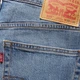 Джинсы Slim Fit мужские Levi's 515 Slim Taper A7222-0002 33-32 Голубые (5401128709502) - изображение 6