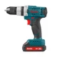 Шуруповерт аккумуляторный Ronix 8620 20В, 1.5Агод x 2 - изображение 1