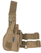 Кобура для пістолета Mil-Tec ONE SIZE Койот TIEFZIEHHOLSTER RECHTS COYOTE (16140005) - зображення 1