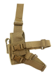 Кобура для пістолета Mil-Tec ONE SIZE Койот TIEFZIEHHOLSTER RECHTS COYOTE (16140005) - зображення 4