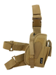 Кобура для пістолета Mil-Tec ONE SIZE Койот TIEFZIEHHOLSTER RECHTS COYOTE (16140005) - зображення 5