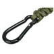 Ремінець із паракорду з карабіном Mil-Tec Олива PARACORD LANYARD OLIV (15931501) - зображення 5