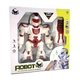 Интерактивная игрушка Танцующий Робот RIAS Dance Robot Q9 на дистанционном управлении White (3_04045) - изображение 5