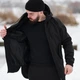 Мужская демисезонная Куртка Intruder SoftShell с капюшоном черная размер L - изображение 5
