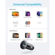 Зарядное устройство Anker PowerDrive 323 30W PD + 22.5W USB-A Black (A2735G11) - изображение 4