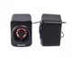 Колонки акустические Maxxter CSP-U005RGB, 6 Вт, USB питание, RGB подсветка, черные - изображение 3