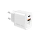 Зарядное устройство Intaleo 30W GAN USB-C PD+USB-A QC 3.0 white (1283126578274) - изображение 1