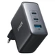 Зарядное устройство Anker PowerPort 736 Nano II - 100W 2xUSB-C PD 1xPIQ GaN Black (A2145G11) - изображение 1