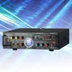 Усилитель звука USB FM MP3 караоке для двух микрофонов Bluetooth 2x120W AV-339BT - изображение 1
