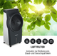 Воздухоохладитель OneConcept Kingcool 4-in-1, 2340 м³/ч, 95 Вт, 8 литров - изображение 5