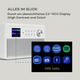 Інтернет-радіо Auna Connect Link Smart Radio, Spotify BT HCC-дисплей 2,4 дюйми - зображення 4