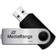 USB флеш накопитель Mediarange 32GB Black/Silver USB 2.0 (MR911) - изображение 2