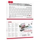 Клавіатура HOCO S55 Transparent Discovery edition wireless BT keyboard Space White - изображение 5