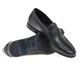 Лофери чоловічі Arees Meniwa AM628N-1B-1/BLACK 44 Чорний - изображение 5